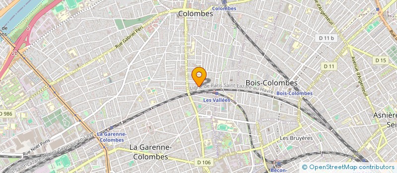 localisation de l'entreprise OPTIMSPACE à COLOMBES