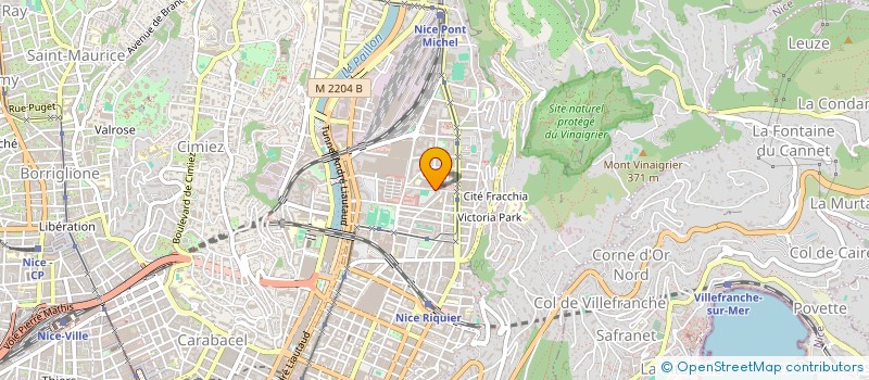 localisation de l'entreprise OPTIMUM 2S  NICE