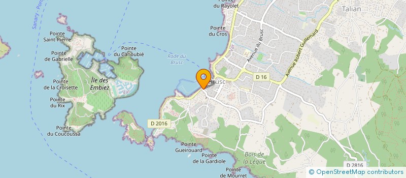 localisation de l'entreprise OPTIMUM à SIX-FOURS-LES-PLAGES