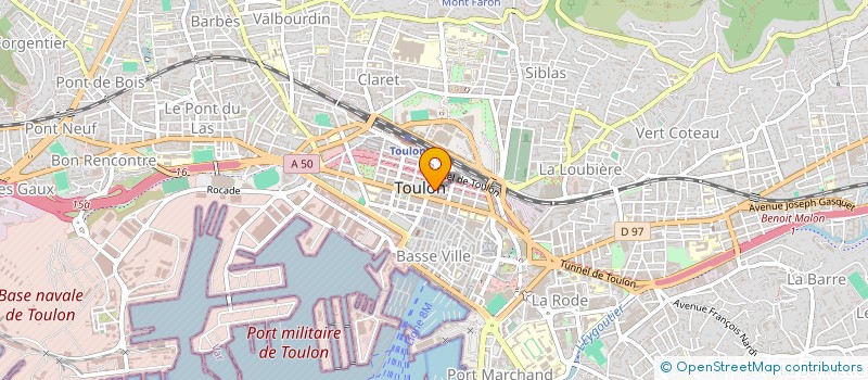 localisation de l'entreprise OPTIMUM à TOULON