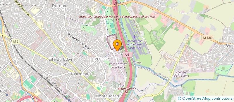 localisation de l'entreprise OPTIMUM  TOULOUSE
