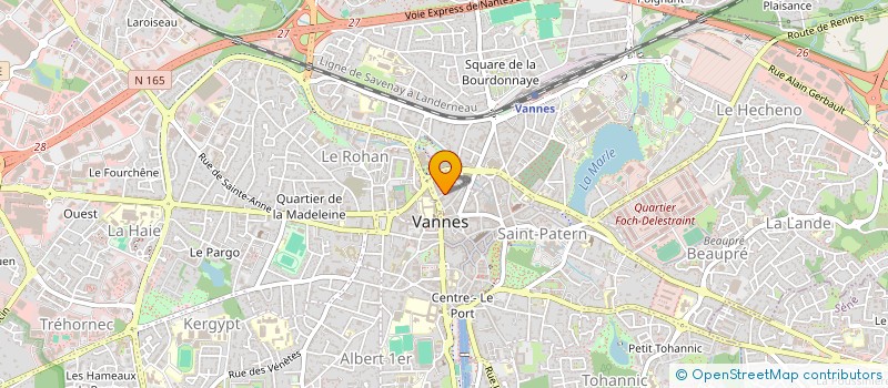 localisation de l'entreprise OPTIMUM à VANNES