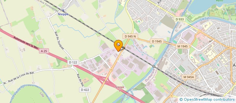 localisation de l'entreprise OPTIMUM ACCESS à NIEPPE