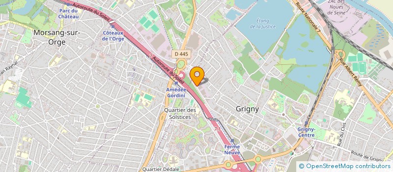 localisation de l'entreprise OPTIMUM'ALU à GRIGNY