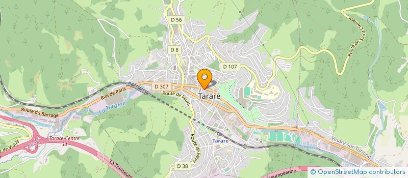 localisation de l'entreprise OPTIMUM BATIMENT  TARARE