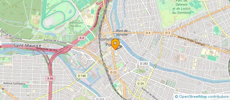 localisation de l'entreprise OPTIMUM BUREAU à JOINVILLE-LE-PONT