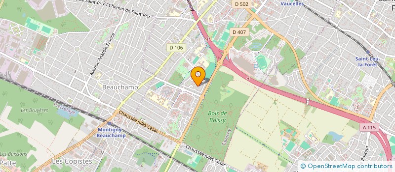 localisation de l'entreprise OPTIMUM CONSEIL  TAVERNY