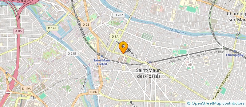 localisation de l'entreprise OPTIMUM CONVERGENCE à SAINT-MAUR-DES-FOSSES