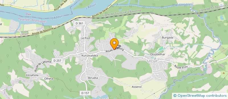 localisation de l'entreprise OPTIMUM COTE OUEST  URCUIT