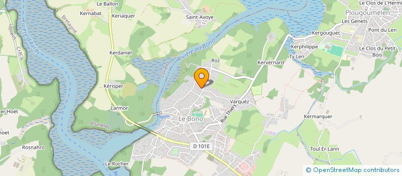 localisation de l'entreprise OPTIMUM CROISSANCE à AURAY