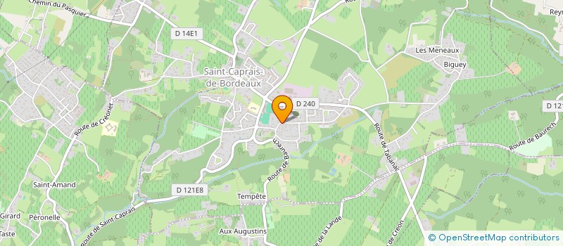 localisation de l'entreprise OPTIMUM EXPERTISE TK COURTAGE CONSEIL  SAINT-CAPRAIS-DE-BORDEAUX