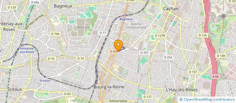 localisation de l'entreprise OPTIMUM HOLDING à BOURG-LA-REINE