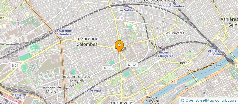 localisation de l'entreprise OPTIMUM IT CONSULTING à LA GARENNE-COLOMBES