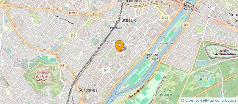 localisation de l'entreprise OPTIMUM L'IMAGE NUMERISEE à SURESNES
