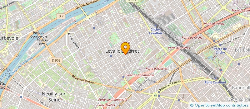 localisation de l'entreprise OPTIMUM LIGHT à LEVALLOIS-PERRET