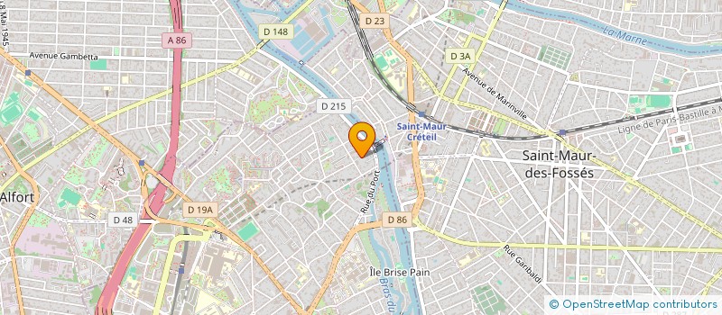 localisation de l'entreprise OPTIMUM MS  CRETEIL