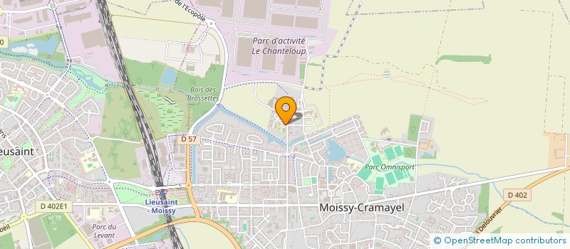 localisation de l'entreprise OPTIMUM PARTNERS à MOISSY-CRAMAYEL