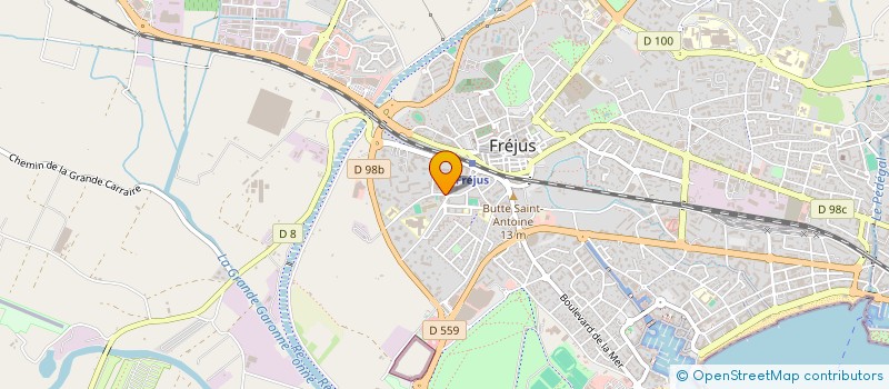 localisation de l'entreprise OPTIMUM SYSTEMS SERVICE à FREJUS