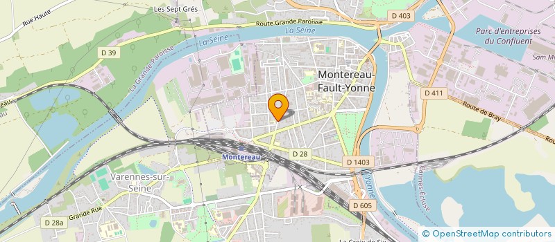 localisation de l'entreprise OPTIMUM TRANSITION  MONTEREAU-FAULT-YONNE