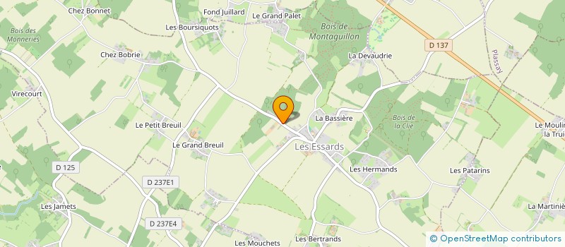 localisation de l'entreprise OPTIMUM TRANSPORT EXPRESS à LES ESSARDS