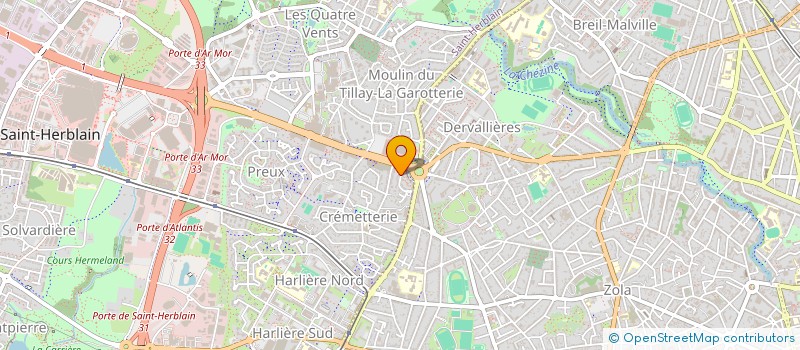 localisation de l'entreprise OPTIMUS à SAINT-HERBLAIN