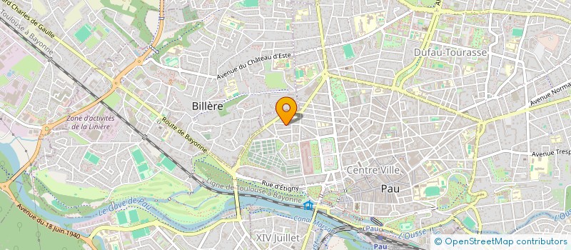 localisation de l'entreprise OPTIMUS à PAU