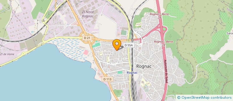 localisation de l'entreprise OPTIMUS  ROGNAC