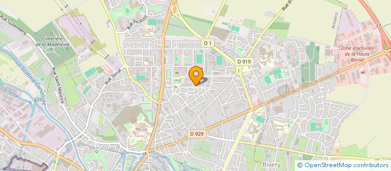 localisation de l'entreprise OPTIMUS CABLEURS à AMIENS