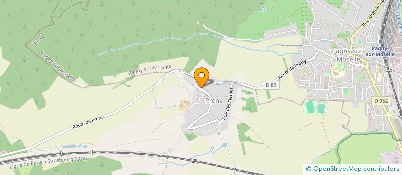 localisation de l'entreprise OPTIMUS CONSTRUCTION  PRENY