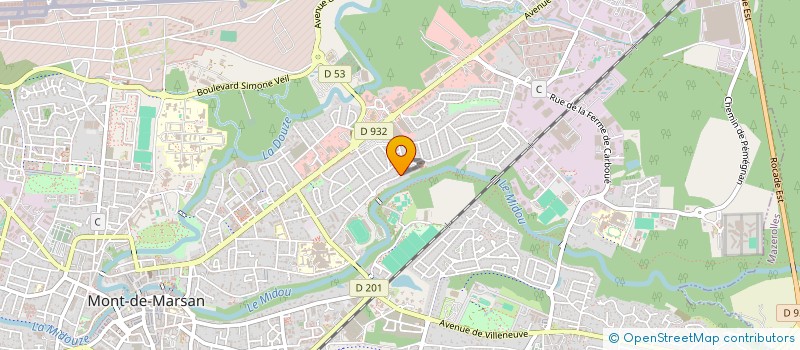 localisation de l'entreprise OPTIMUS GROUP  MONT-DE-MARSAN