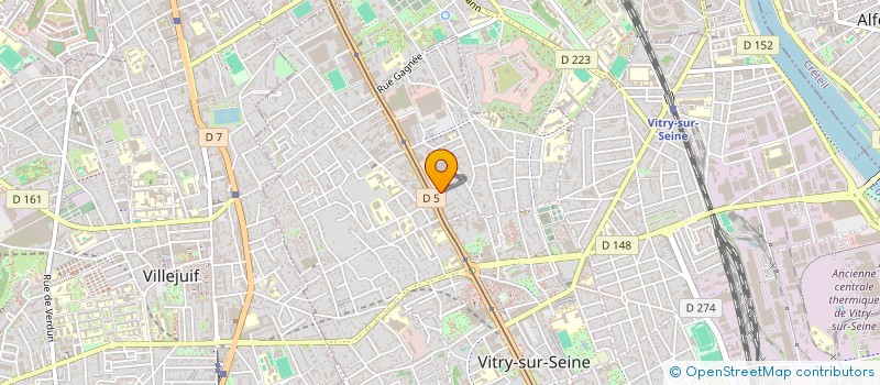 localisation de l'entreprise OPTIMUS SERVICES à VITRY-SUR-SEINE