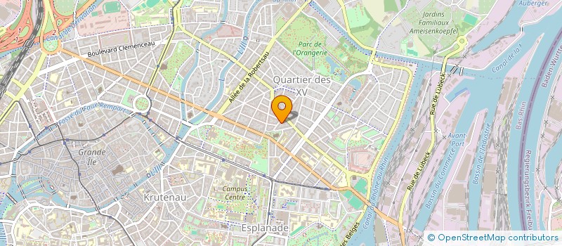 localisation de l'entreprise OPTIMYS WEB SAS à STRASBOURG