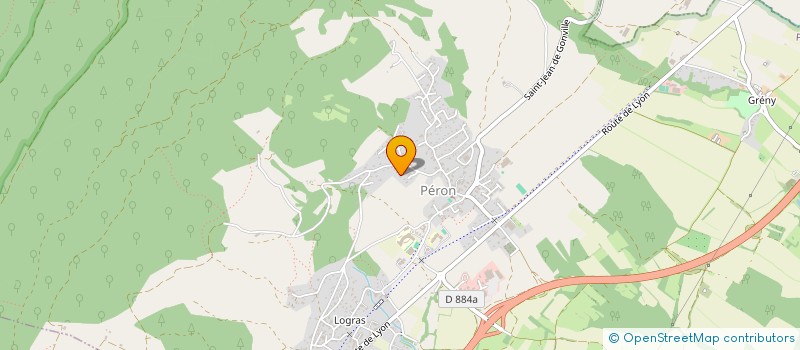 localisation de l'entreprise OPTIMYSC  PERON