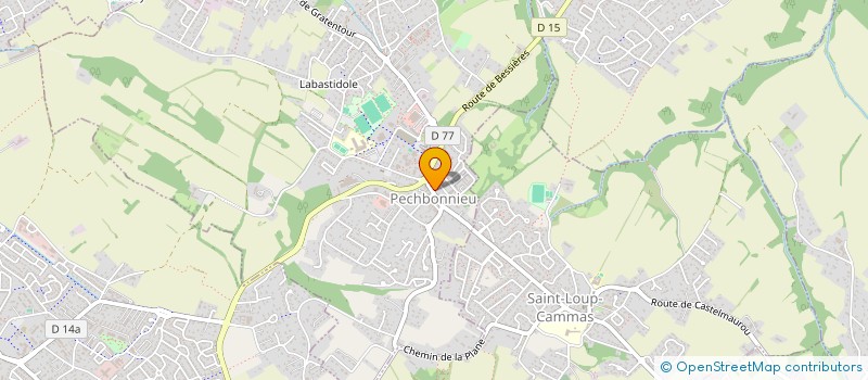 localisation de l'entreprise OPTIMYST  PECHBONNIEU