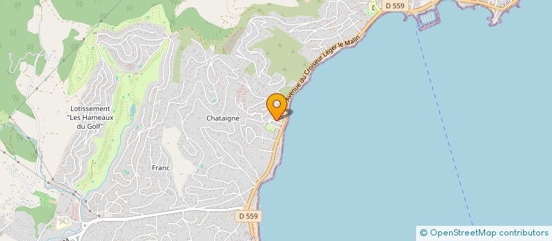 localisation de l'entreprise OPTINAL à SAINTE-MAXIME