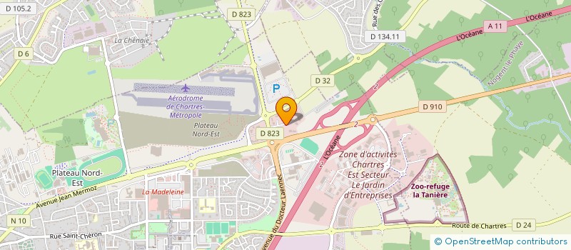 localisation de l'entreprise OPTINERIS EURE ET LOIR à CHARTRES