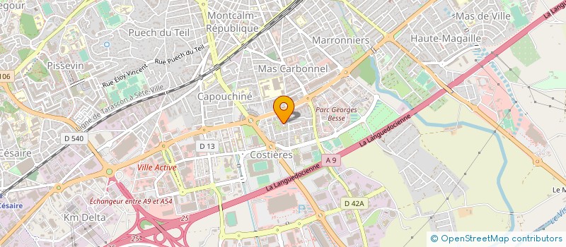 localisation de l'entreprise OPTINIMES à NIMES