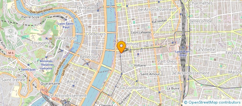 localisation de l'entreprise OPTION à LYON
