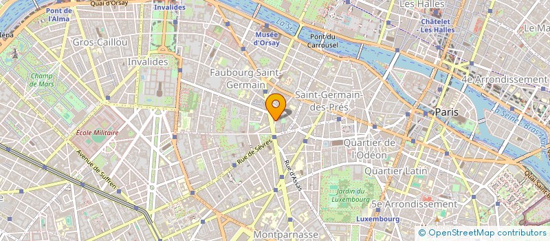 localisation de l'entreprise OPTION BIS à PARIS
