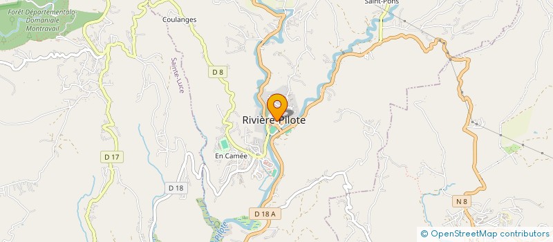 localisation de l'entreprise OPTION CONDUITE à RIVIERE-PILOTE