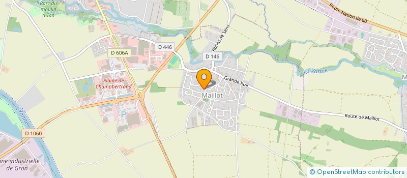 localisation de l'entreprise OPTION CONFORT à MAILLOT