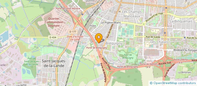 localisation de l'entreprise OPTION LANGUES  RENNES