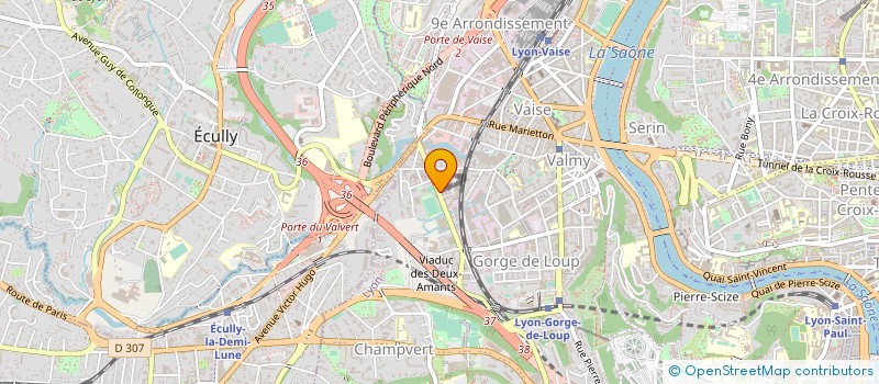 localisation de l'entreprise OPTION PERFORMANCE  LYON