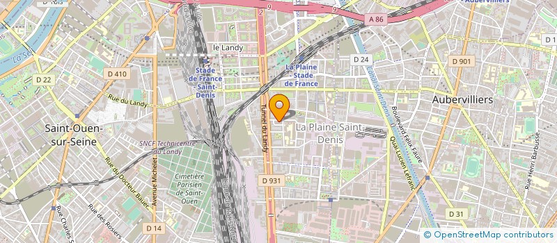 localisation de l'entreprise OPTION PRESSE à SAINT-DENIS
