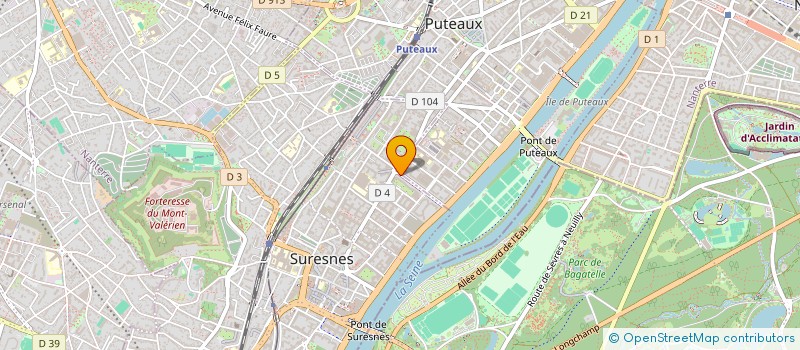 localisation de l'entreprise OPTION REFLEXI CONNAISSA ANALYSE ACTION à SURESNES