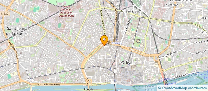 localisation de l'entreprise OPTION STOCK  ORLEANS