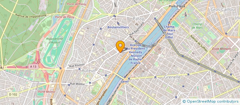 localisation de l'entreprise OPTIONS SOLUTIONS à PARIS