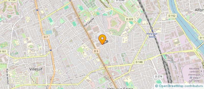 localisation de l'entreprise OPTIPATRIMOINE  VITRY-SUR-SEINE