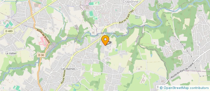 localisation de l'entreprise OPTIPNEU  BRINDAS