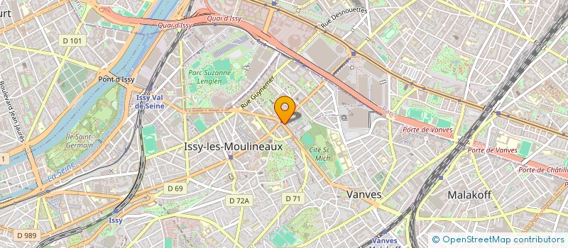 localisation de l'entreprise OPTIQUE 2000 DEPAIRE à ISSY-LES-MOULINEAUX